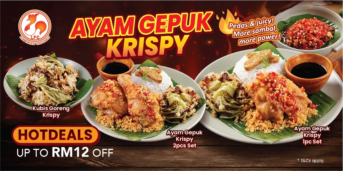 Ayam Gepuk KRISPY Banner